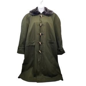 Valentini Confezioni 54 56 Trench Coat Green